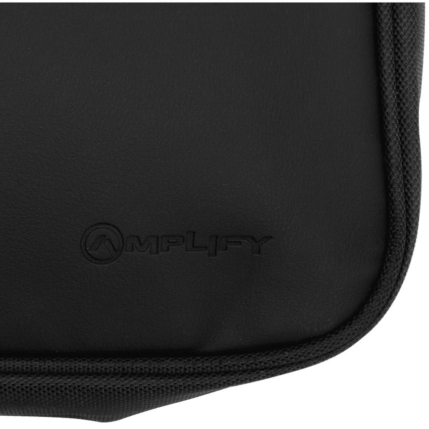 Amplify Panama 15.6" Laptop Shoulder Bag - Black