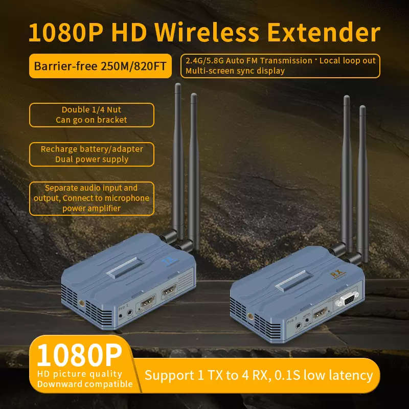 TVA EXTENDER HDMI WIRELESS 250M