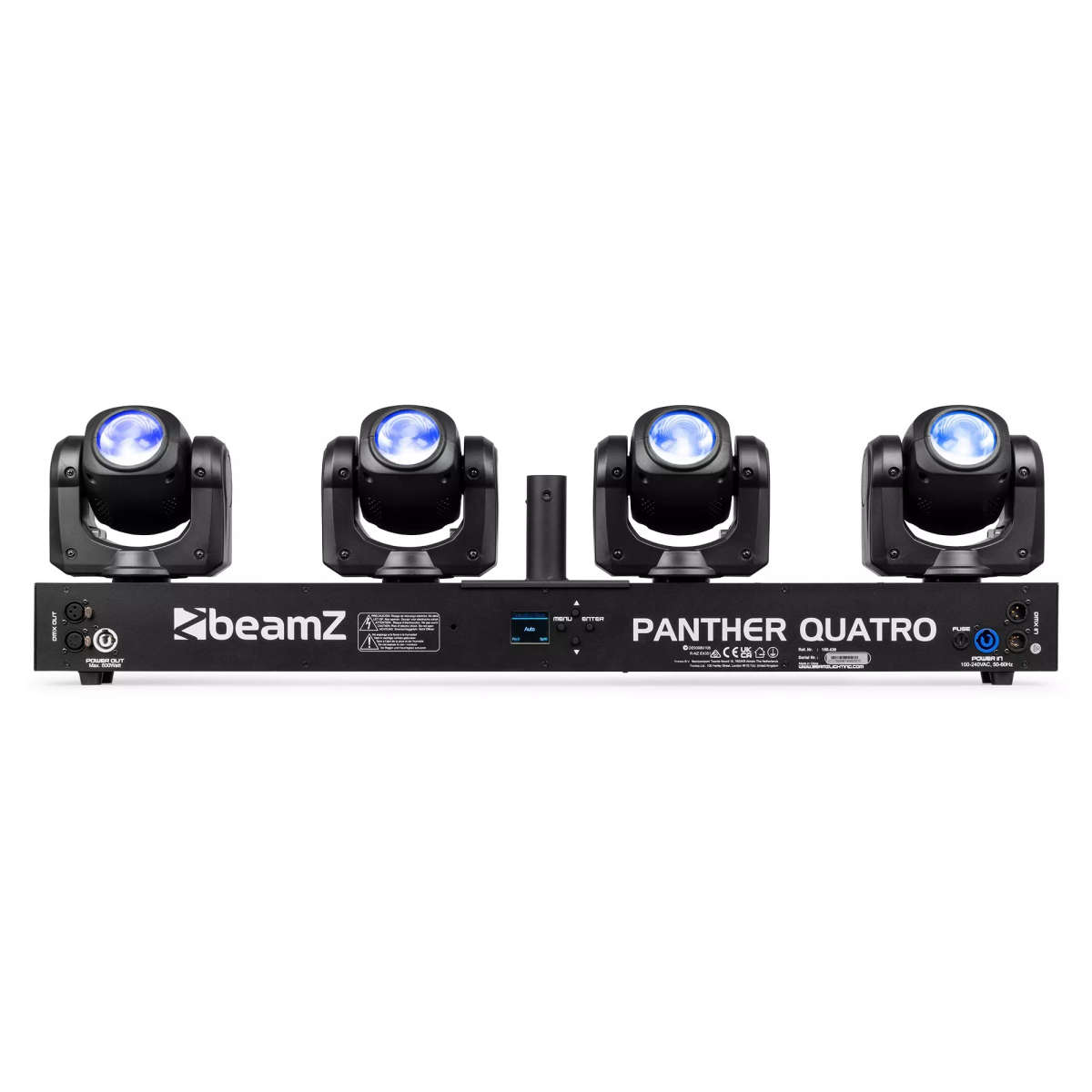 BEAMZ PANTHER QUATRO BEAM BAR 4X 40W RGBW IP20