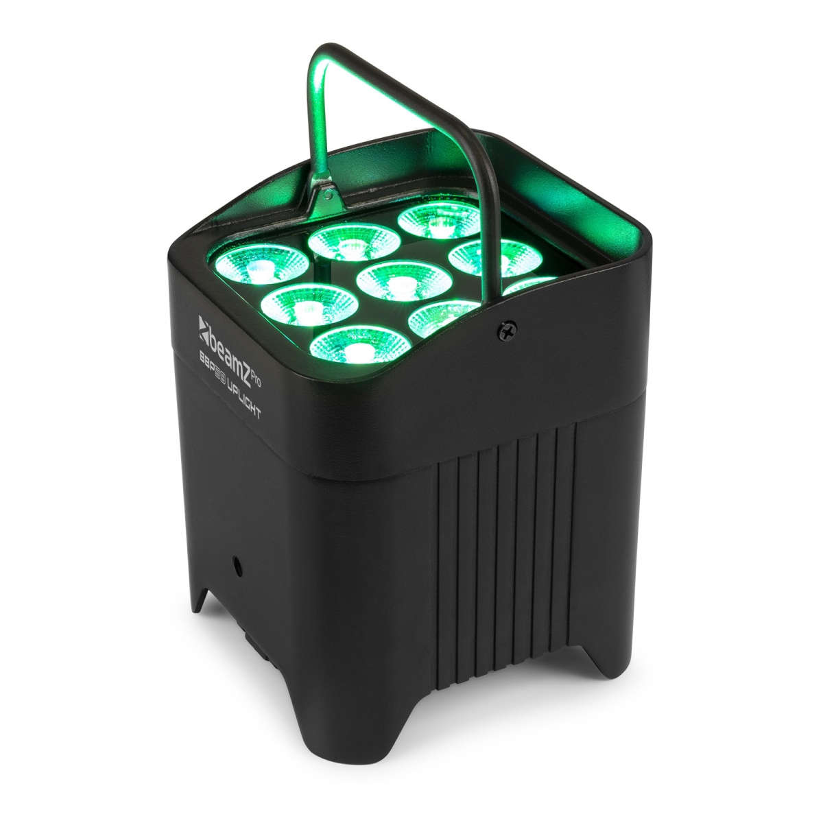 BEAMZPRO BBP59 LED BATTERY UPLIGHT PAR IP65 9x 12W RGBAWUV
