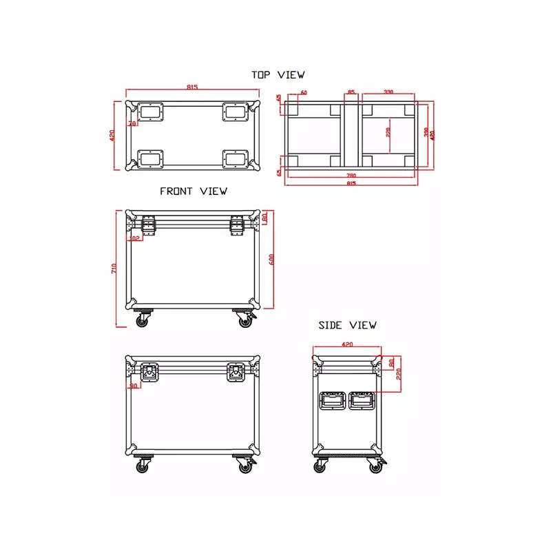 BEAMZPRO FC300 FLIGHTCASE FOR 2X IGNITE300