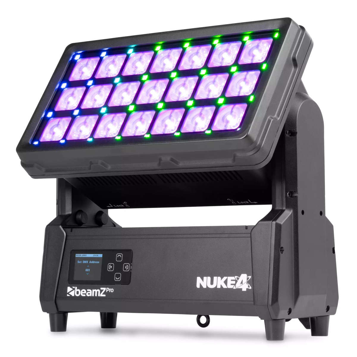 BEAMZPRO NUKE4 LED MOTORIZED BEAM 21X 40W RGBA IP65