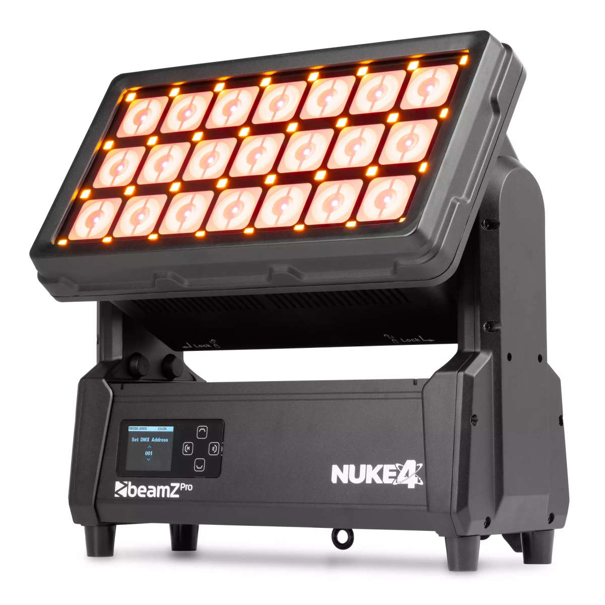 BEAMZPRO NUKE4 LED MOTORIZED BEAM 21X 40W RGBA IP65