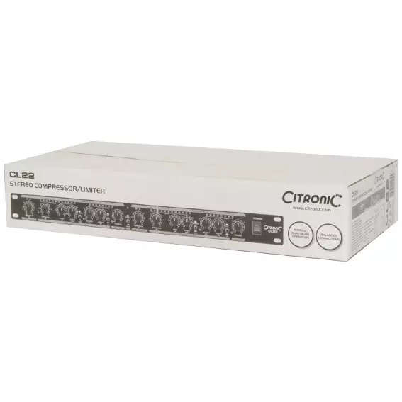 CITRONIC CL22 STEREO CPMPRESSOR/LIMITER/GATE
