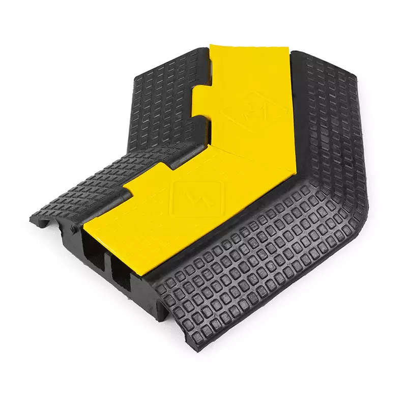 PDC CB2C CABLE PROTECTOR 2 CHANNEL LARGE BRIDGE CORNER 45°