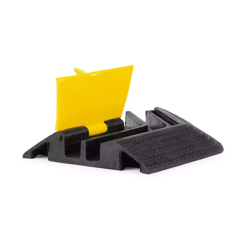 PDC CB2C CABLE PROTECTOR 2 CHANNEL LARGE BRIDGE CORNER 45°