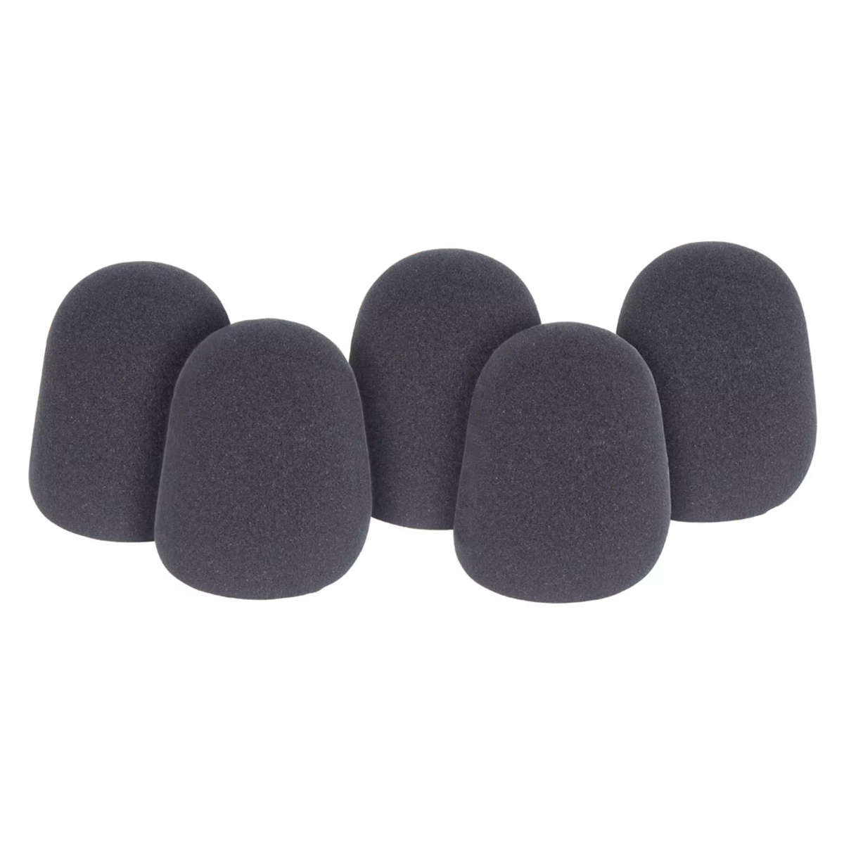 QTX MICROPHONE WINDSHIELD BLACK 35MM 5PC