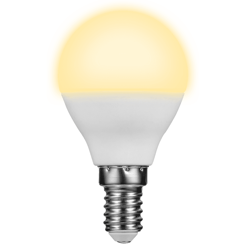 Switched 5w Golfball LED Light Bulb E14 - Warm White