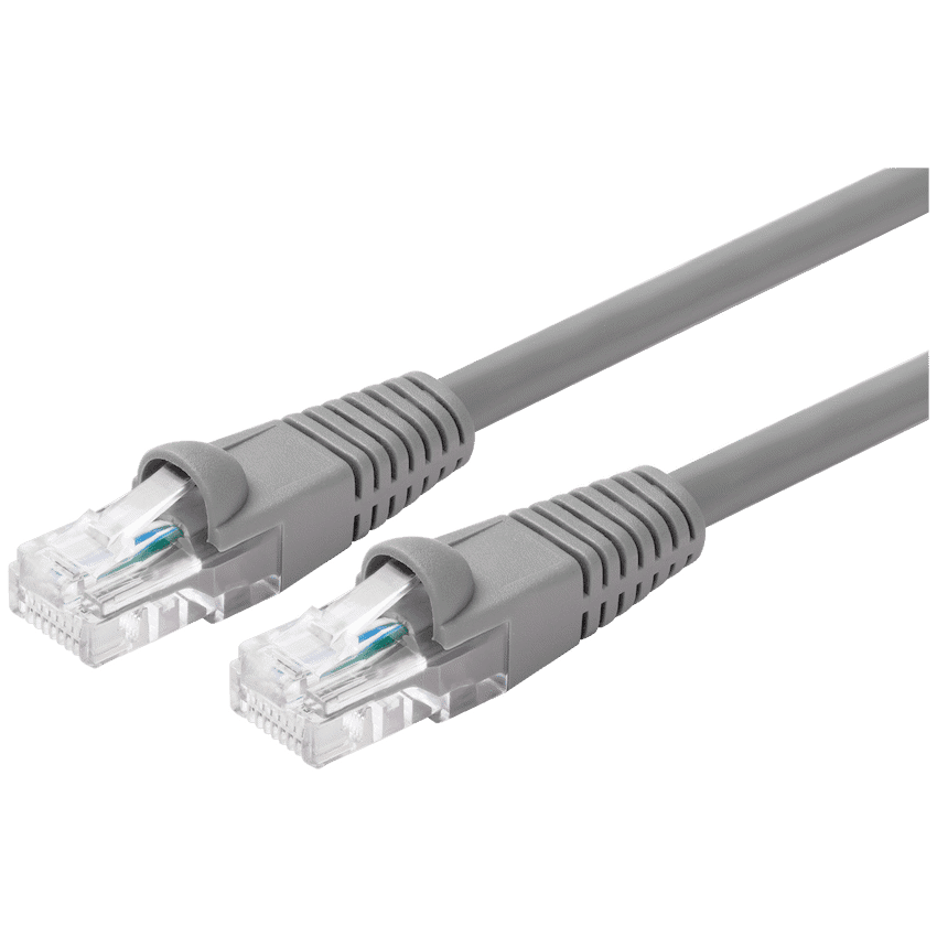 Volkano Network Series RJ-45 Network Cable, CAT5, 5m - Grey