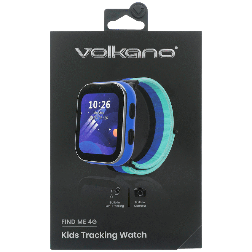 Volkano Find Me 4G Series GPS Tracking Watch with Camera - Unisex