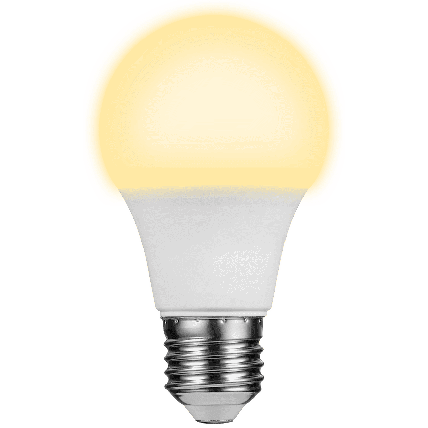 Switched 5w A60 Light Bulb E27 - Warm White