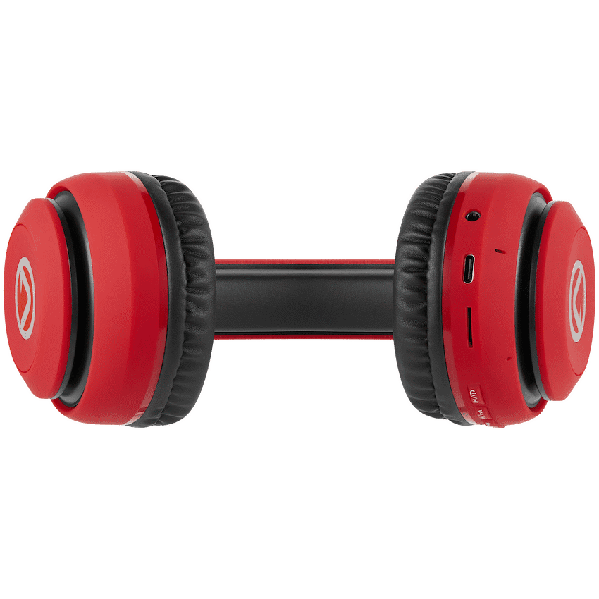 Volkano Impulse Series Bluetooth Headphones - Red