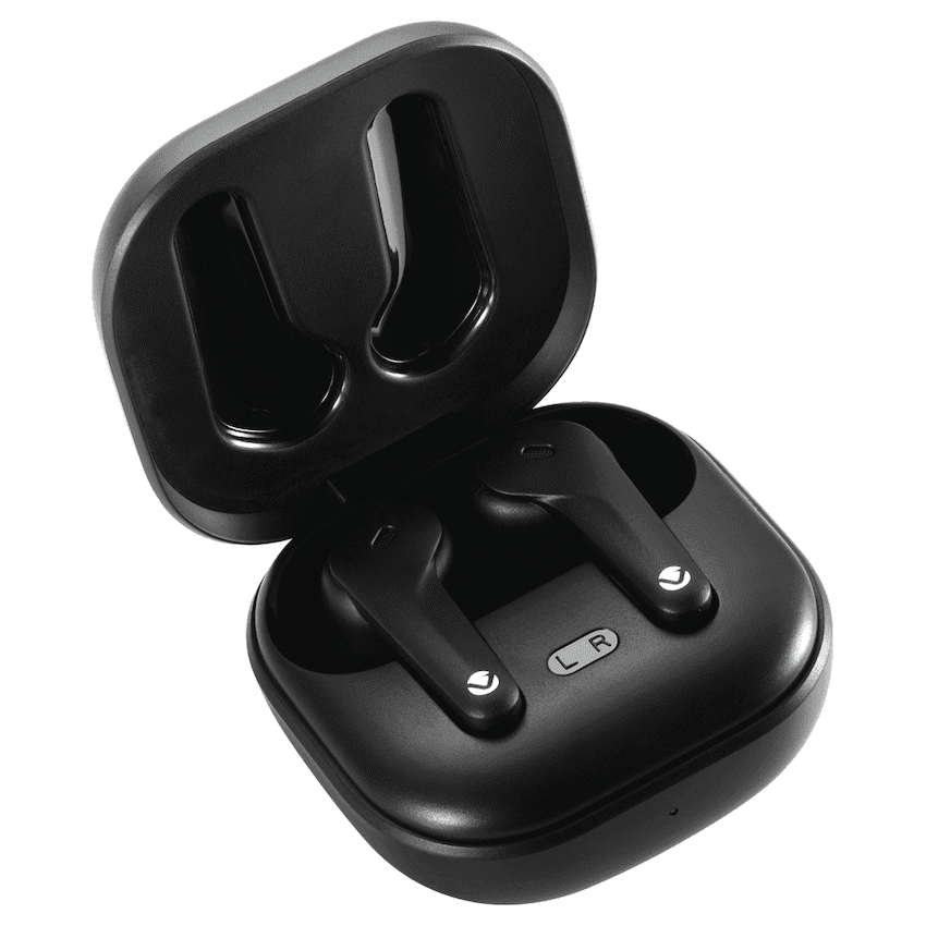 Volkano Silento ANC Series True Wireless + Charging Case - Black