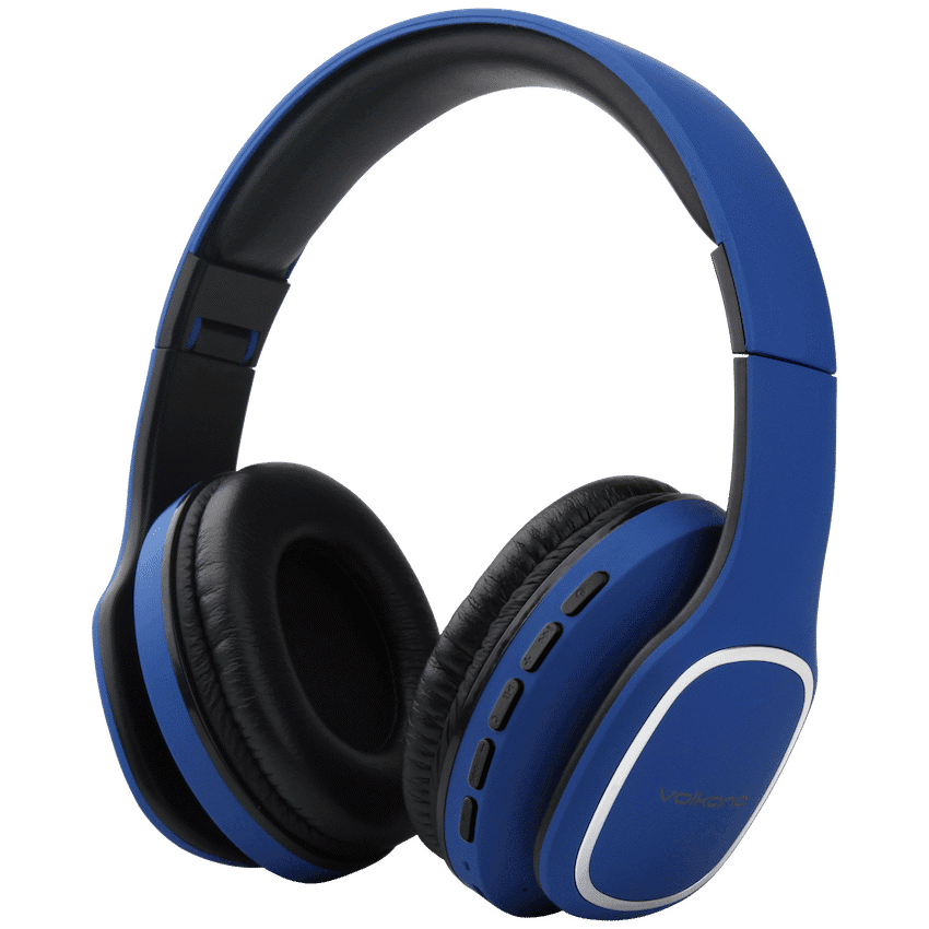 Volkano Phonic Series Bluetooth Full Size Headphones - Blue