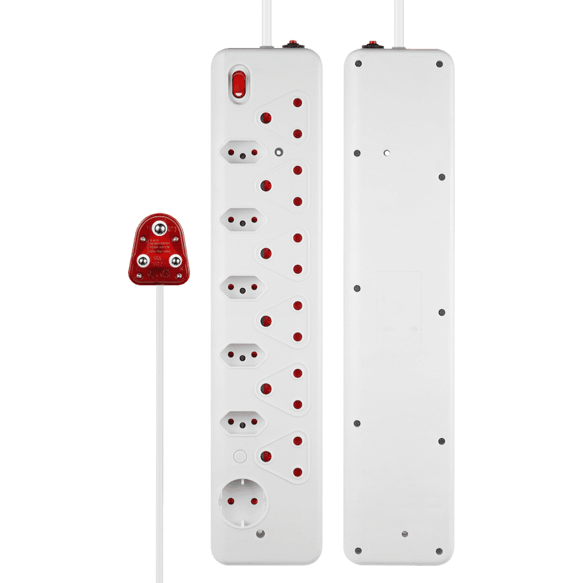 Nexon 12 Way High Surge Multiplug 0.5M