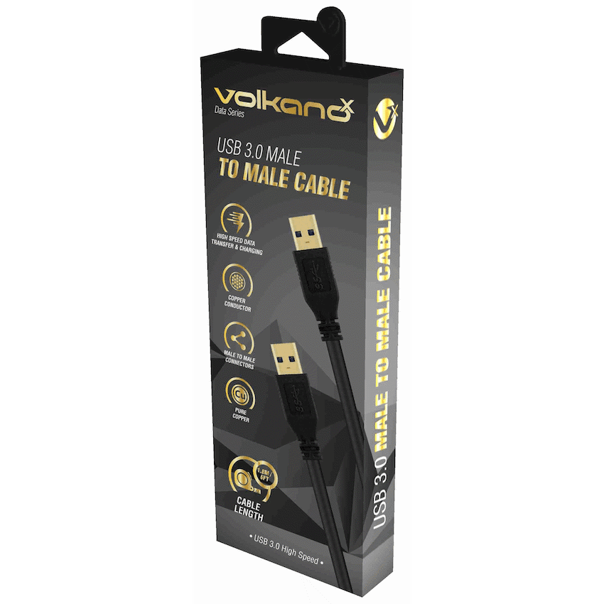 VolkanoX Data Series USB 3.0 A to A Cable 1.8m