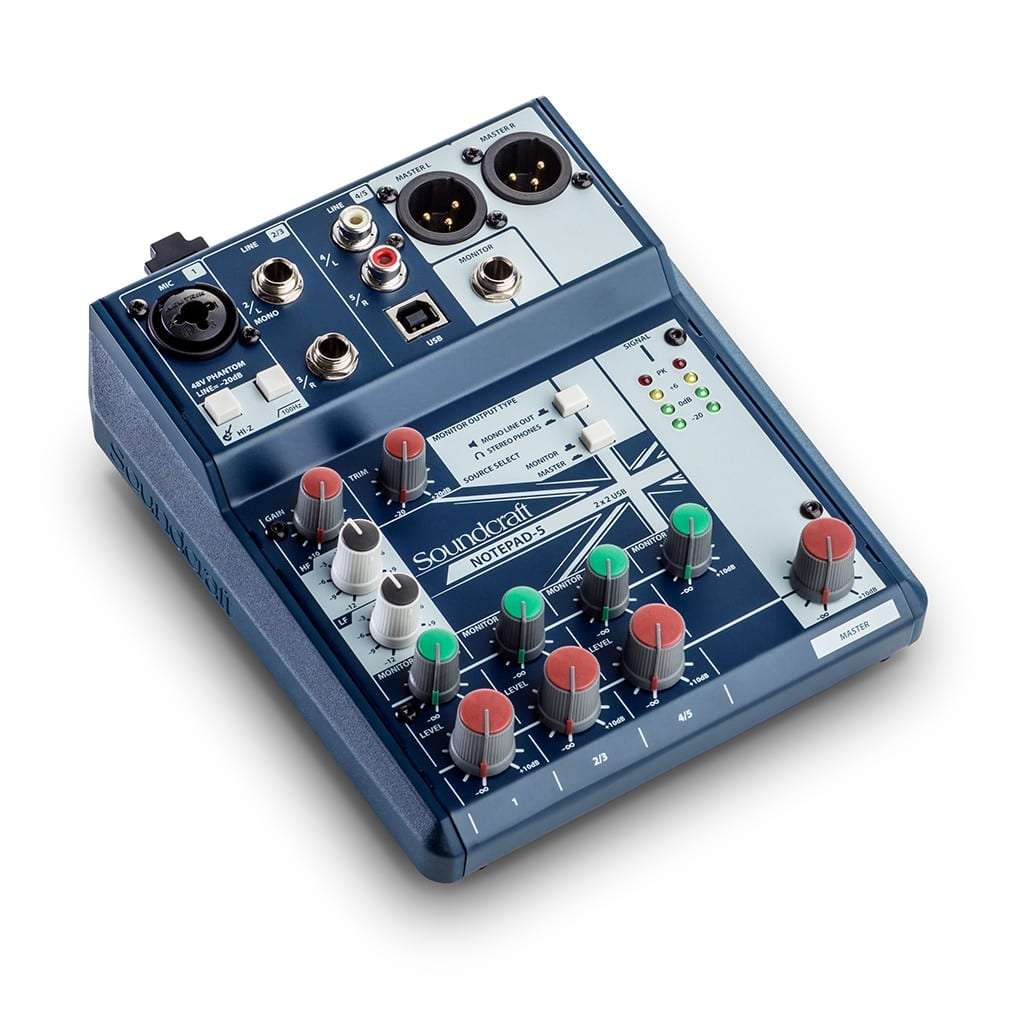 Soundcraft Notepad 5