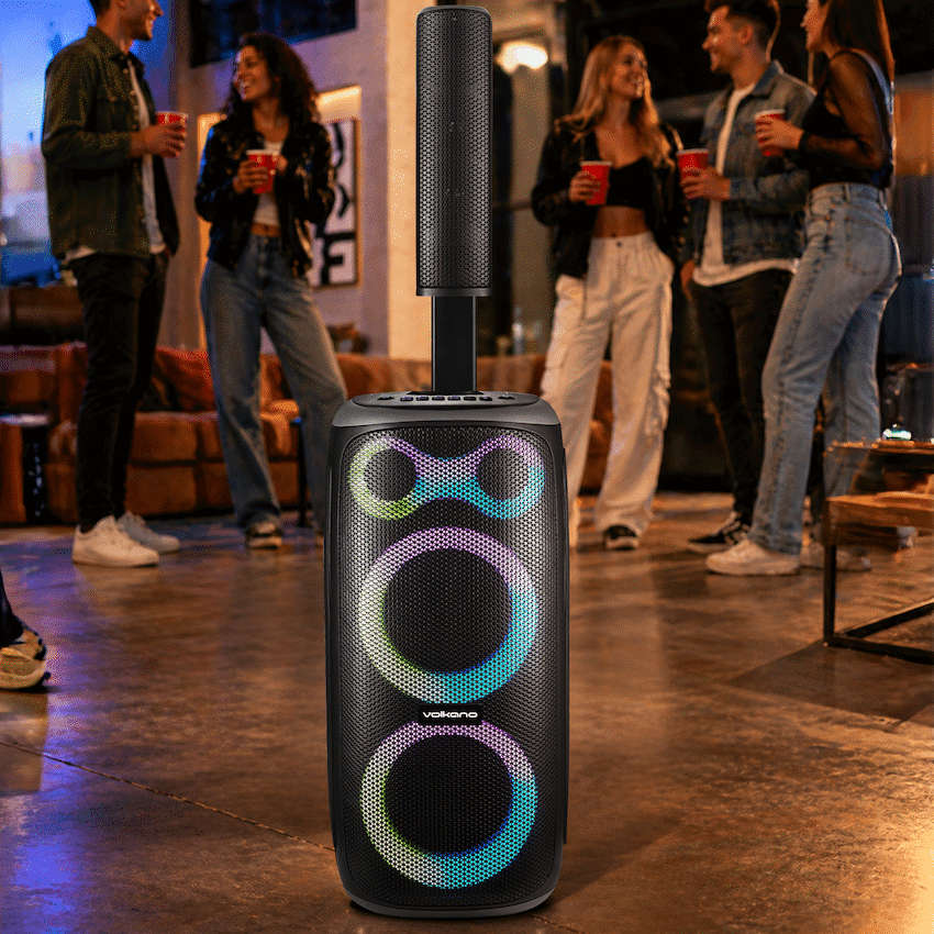 Volkano Vegas Series Dual 6.5" Tower Speaker