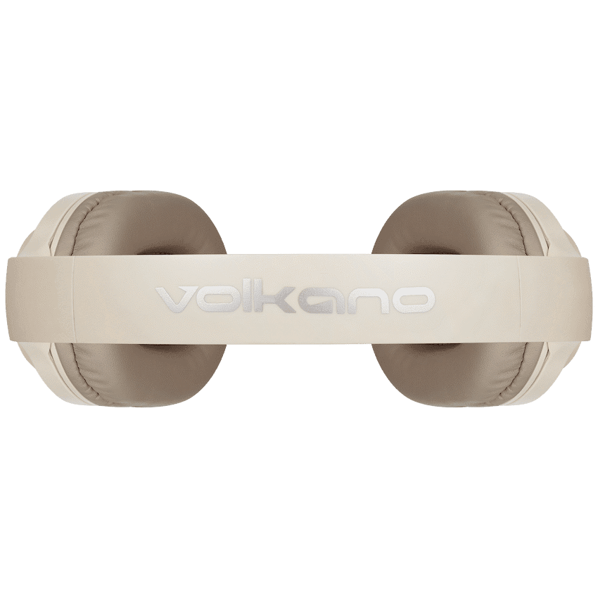 Volkano Pebble Series Bluetooth Headphones - Khaki