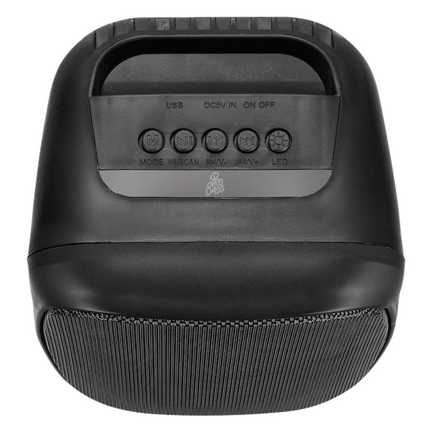 Pro Bass BlastWave Series BT Mini Speaker - Black
