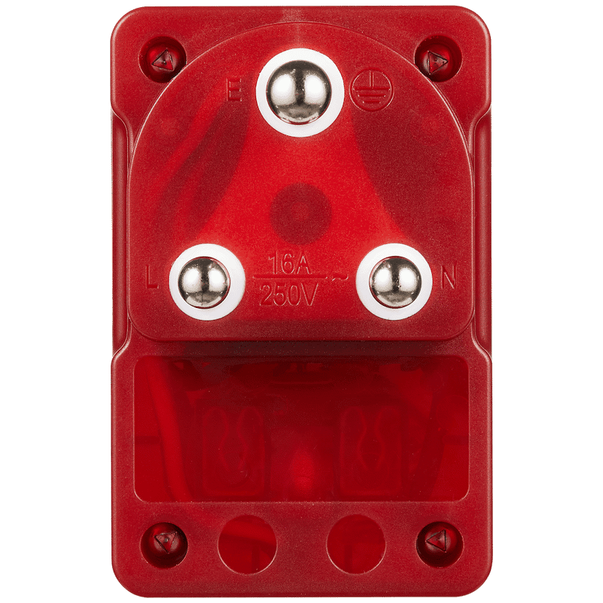 Switched 2-way High Surge Protection Network Router Safe Adaptor 230v-16A