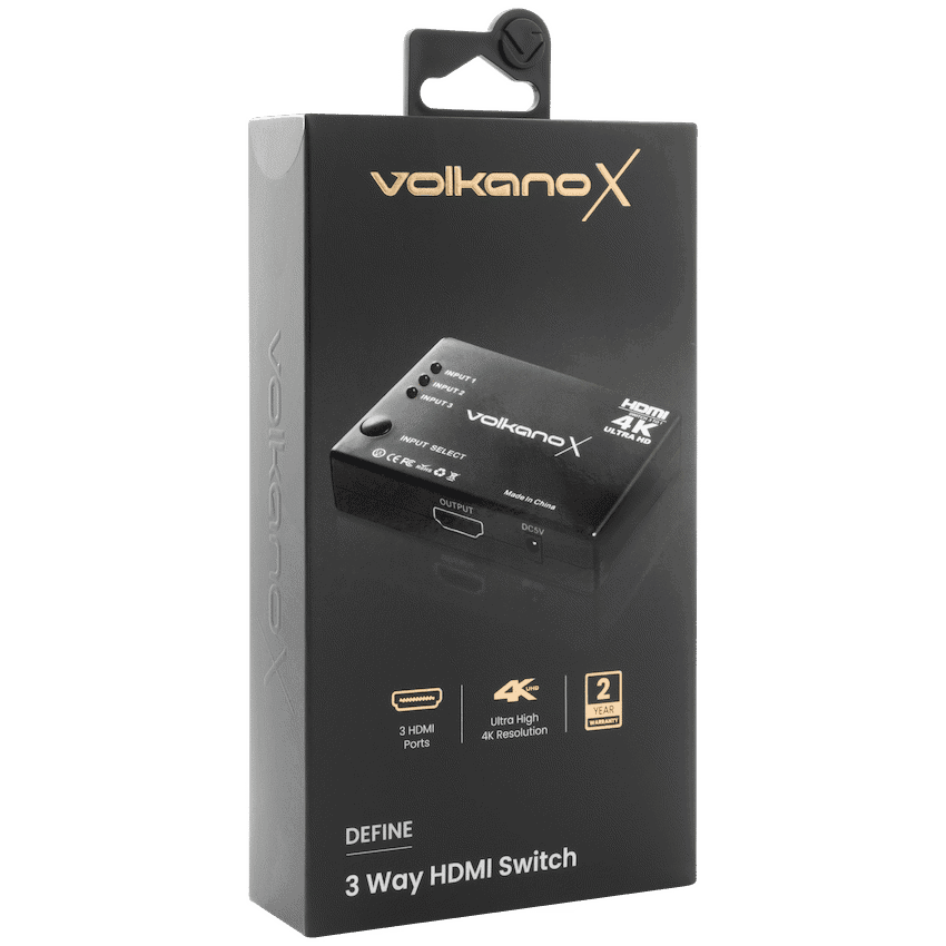 VolkanoX Define Series HDMI Switch 3-Way