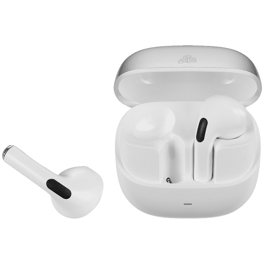 Pro Bass Zest Series TWS Earphones - Silver