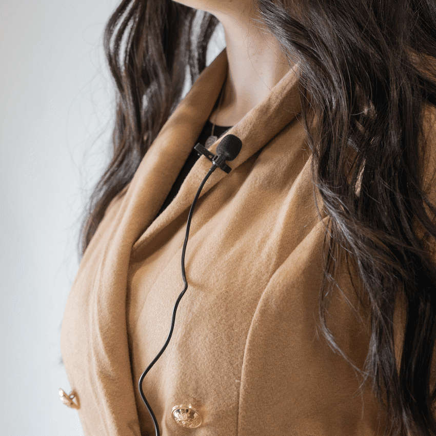 Volkano Clip series 3.5mm Tieclip Microphone