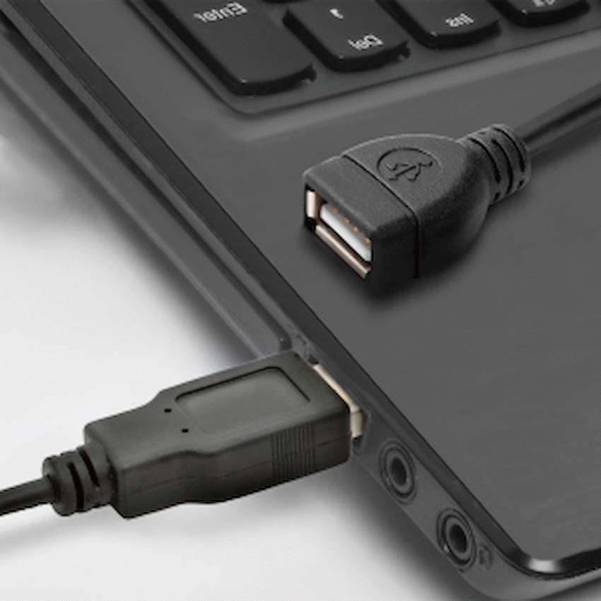 Volkano Extend Series USB Extension Cable - 2m - Black