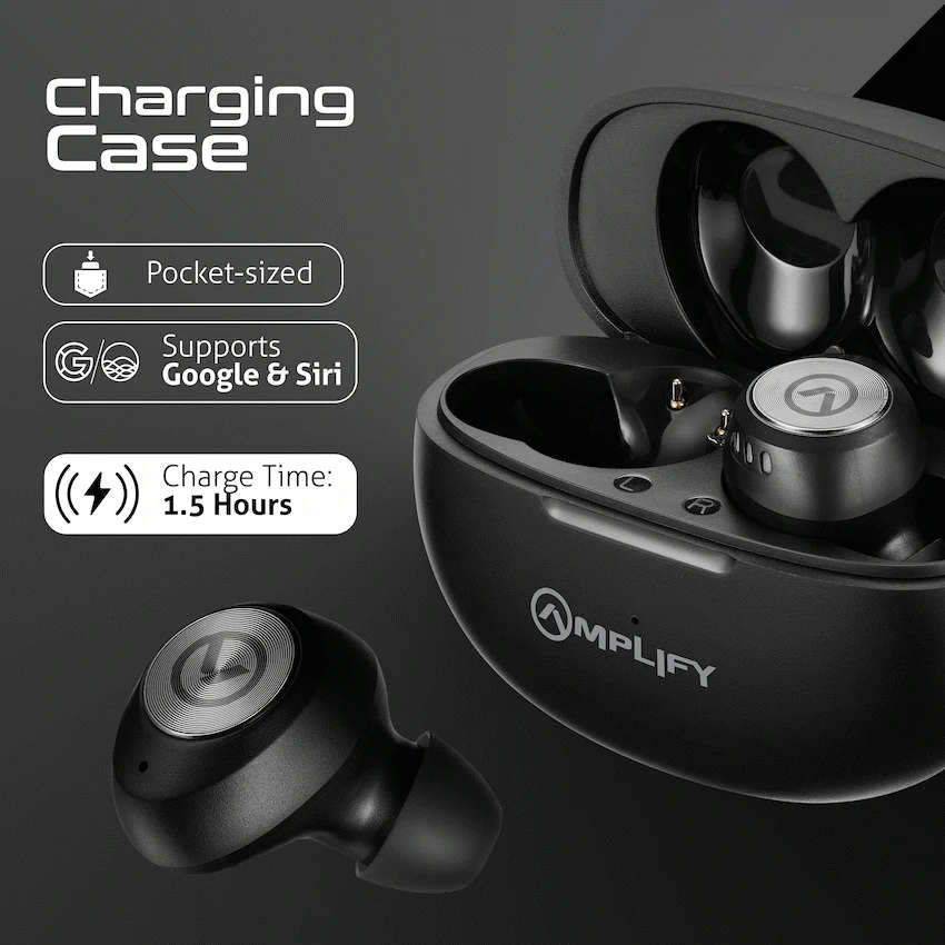Amplify Zodiac 3 True Wireless Earphones - Black