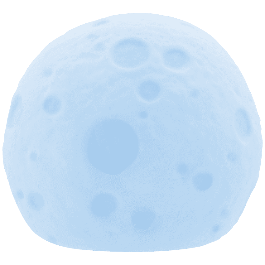 Volkano Galactic Mini Moon LED Mood Light - Battery Operated