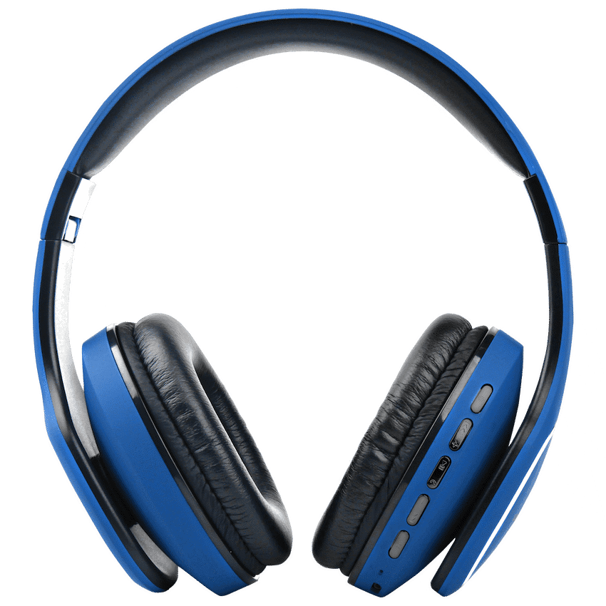 Volkano Phonic Series Bluetooth Full Size Headphones - Blue