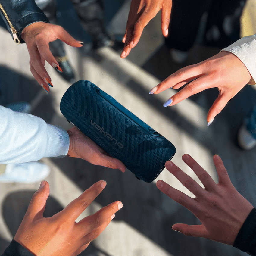 Volkano Mini Mamba 2.0 Series Bluetooth Speaker - Blue