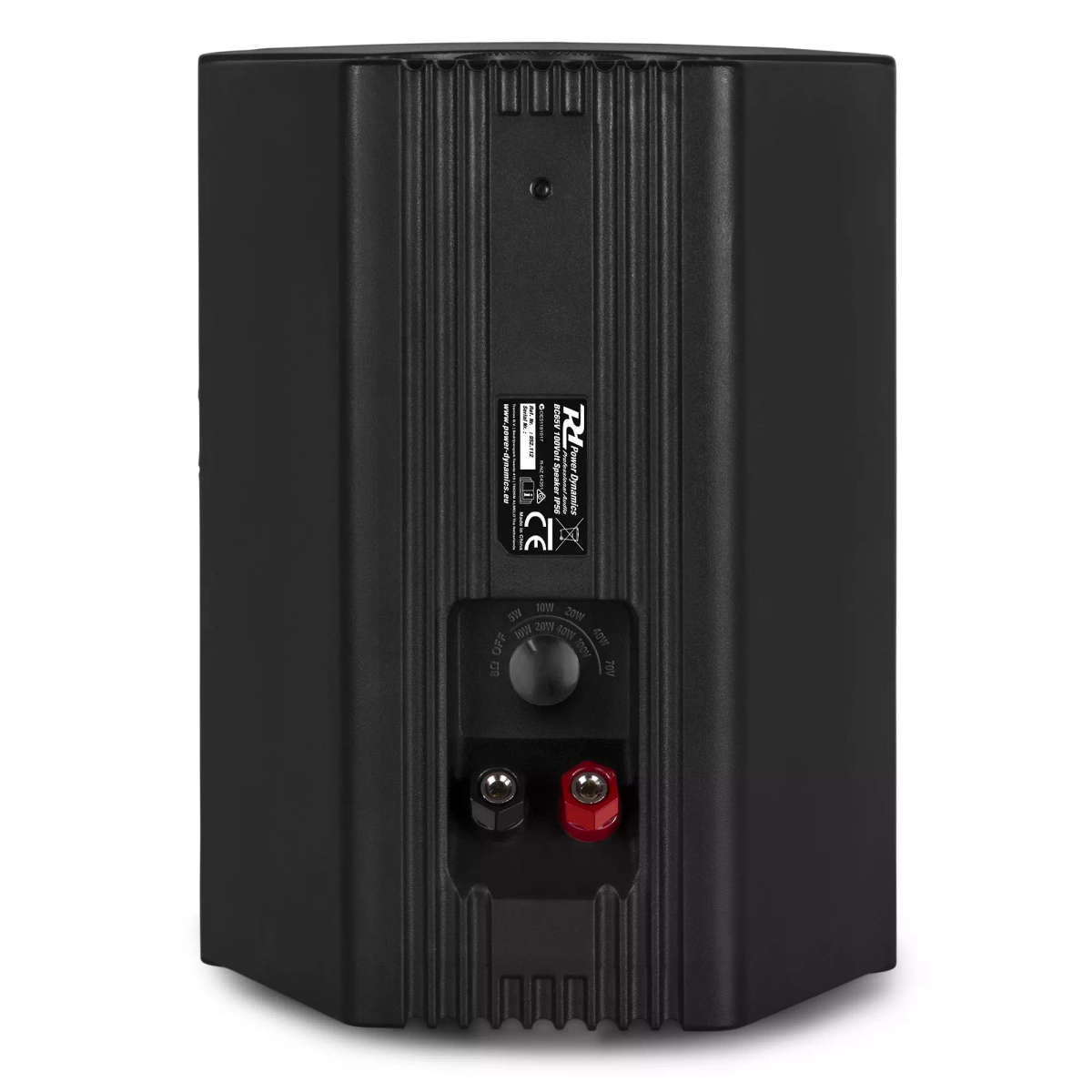 PDM BC65V PASSIVE WALL MOUNT SPEAKER 6.5INCH BLACK 45W 100V IPX5