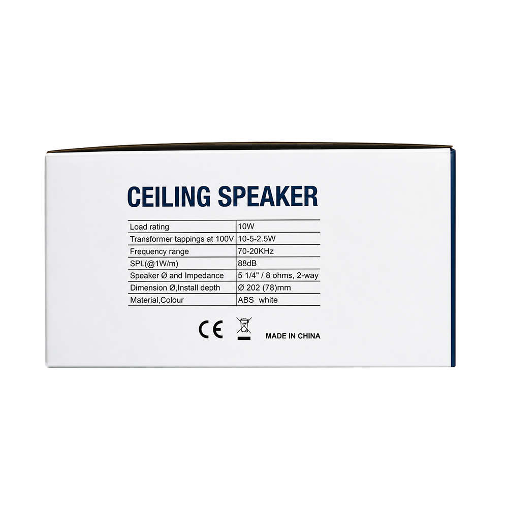 FILO CSV5 CEILING SPEAKER 5.25INCH WHITE 10W 100V
