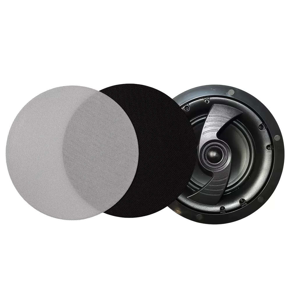 FILO HCV6WB HQ FRAMELESS CEILING SPEAKER 6.5INCH WHITE/BLACK 40W 100V