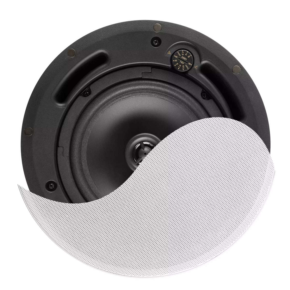 PDM PS65 FRAMELESS CEILING SPEAKER 6.5INCH WHITE 30W 100V