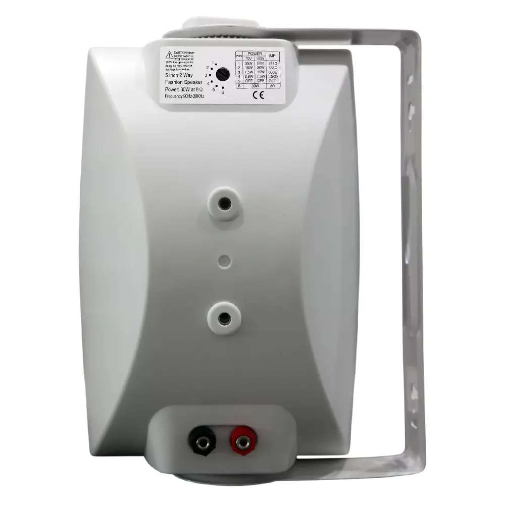 FILO BP5VW PASSIVE WALL MOUNT SPEAKER 5.25INCH WHITE 30W 100V
