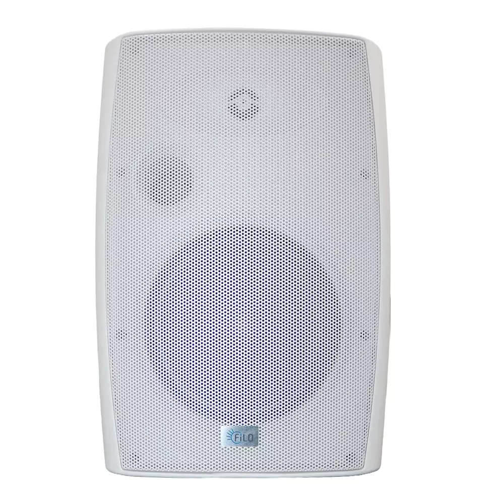 FILO BP8VW PASSIVE WALL MOUNT SPEAKER 8INCH WHITE 50W 100V