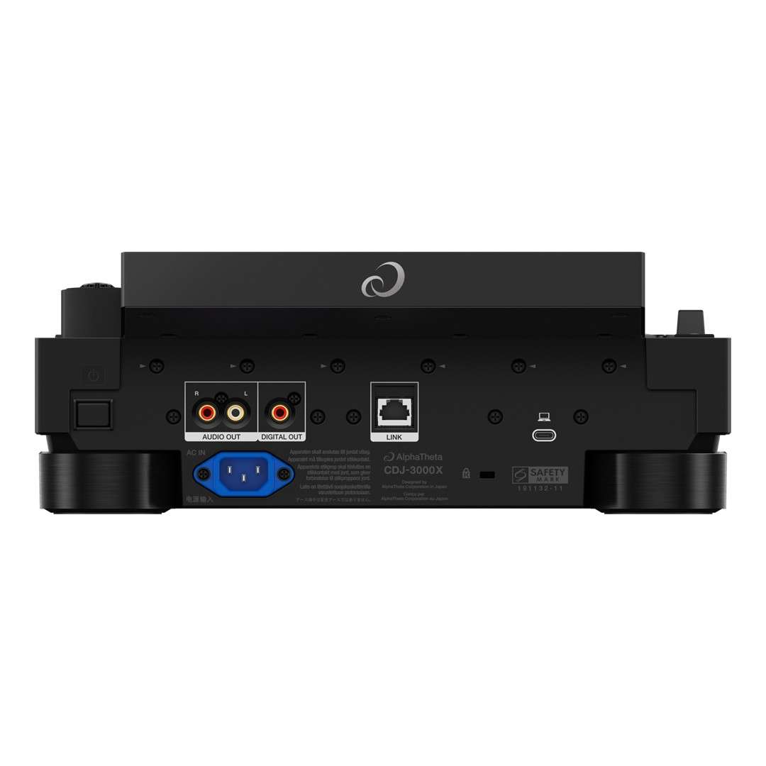 AlphaTheta CDJ-3000X Next-generation Professional DJ Player