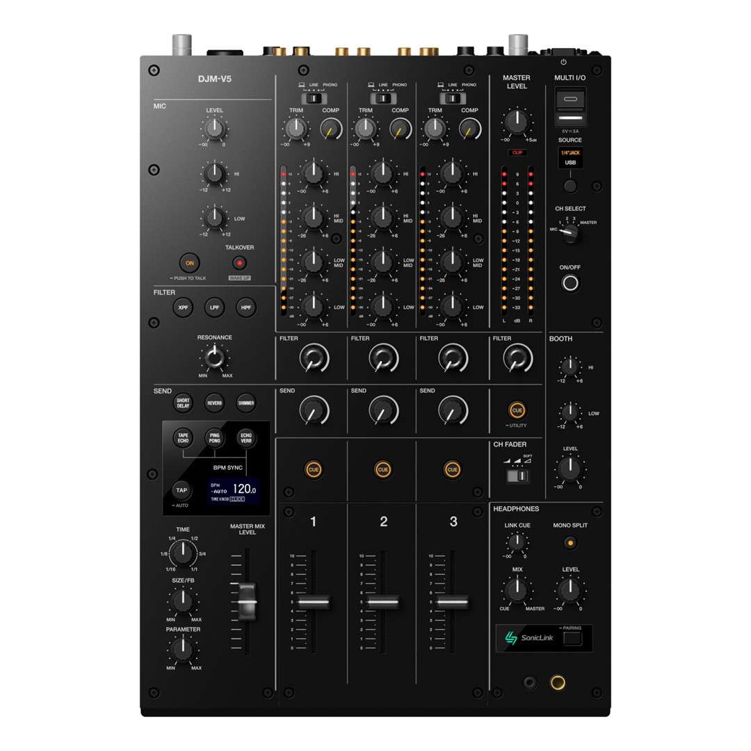 AlphaTheta DJMV5 Professional 3channel DJ Mixer