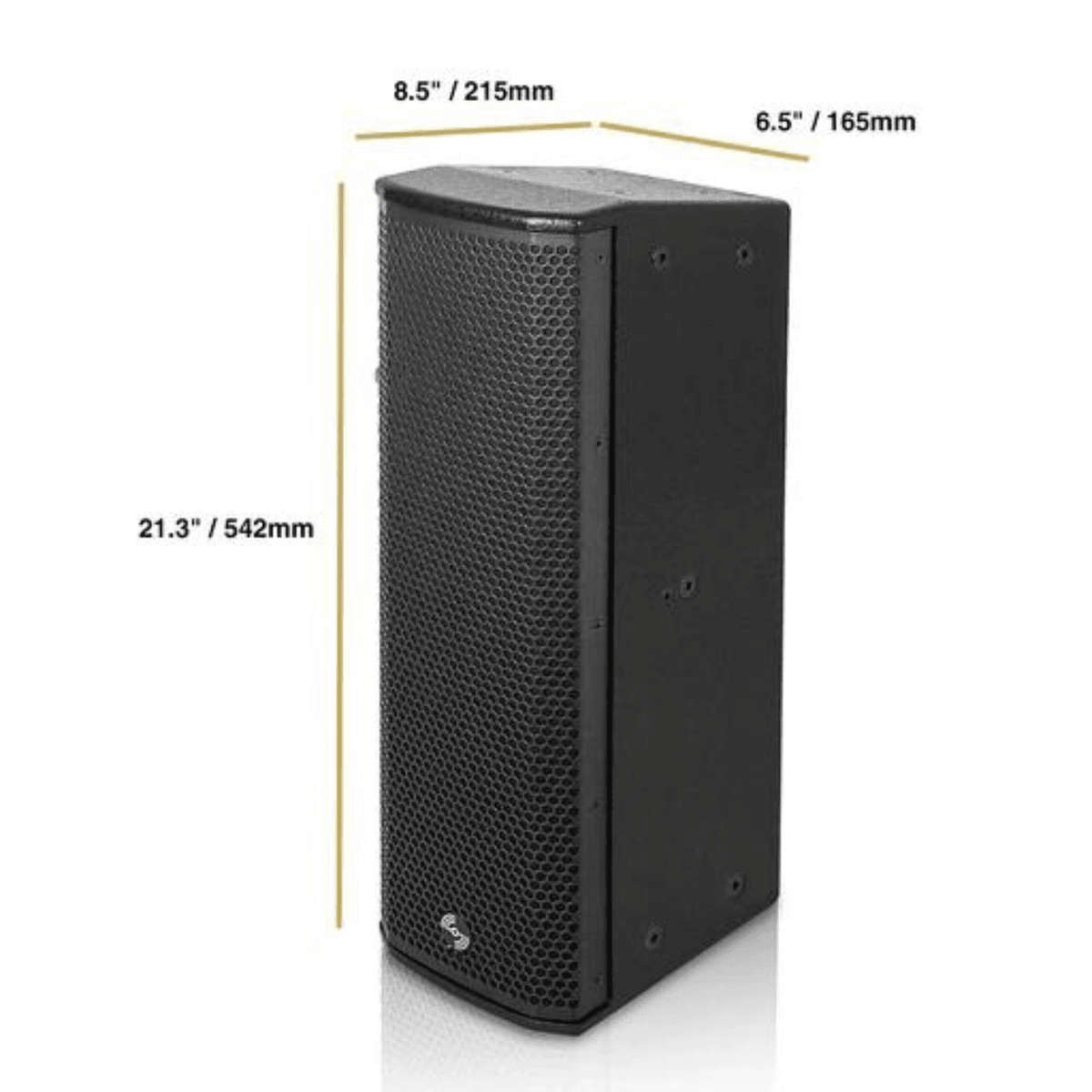 Sound Town CARPO-P3B Passive Column Line Array Speaker - Pair