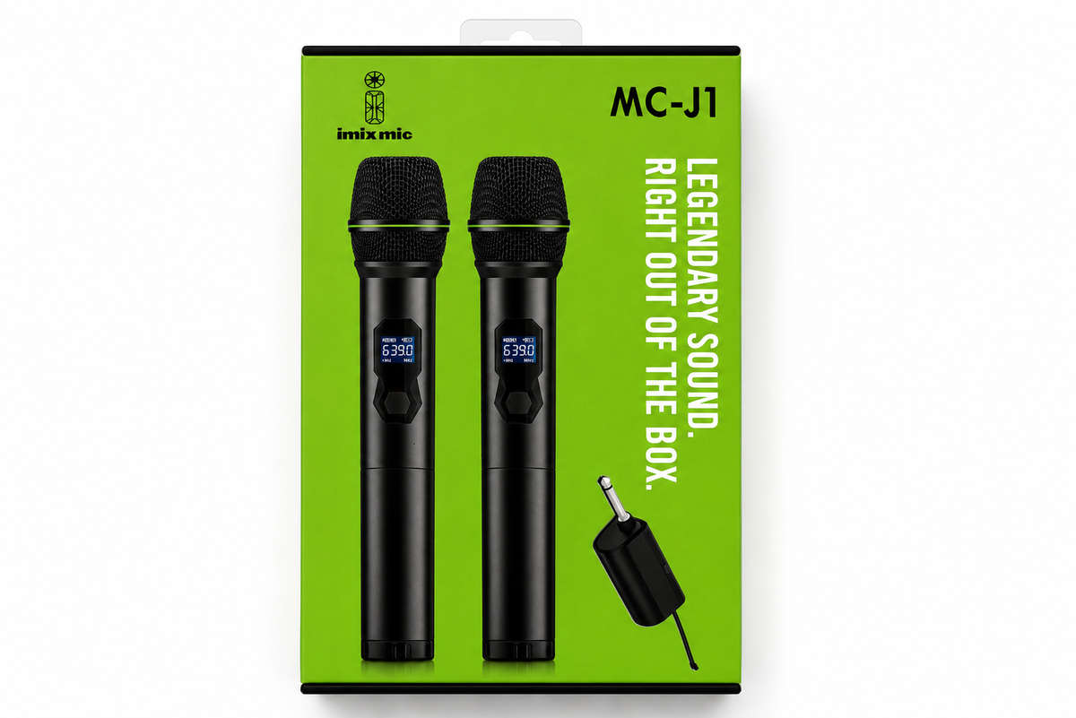 Imix MC-J1 Wireless Dual Microphone