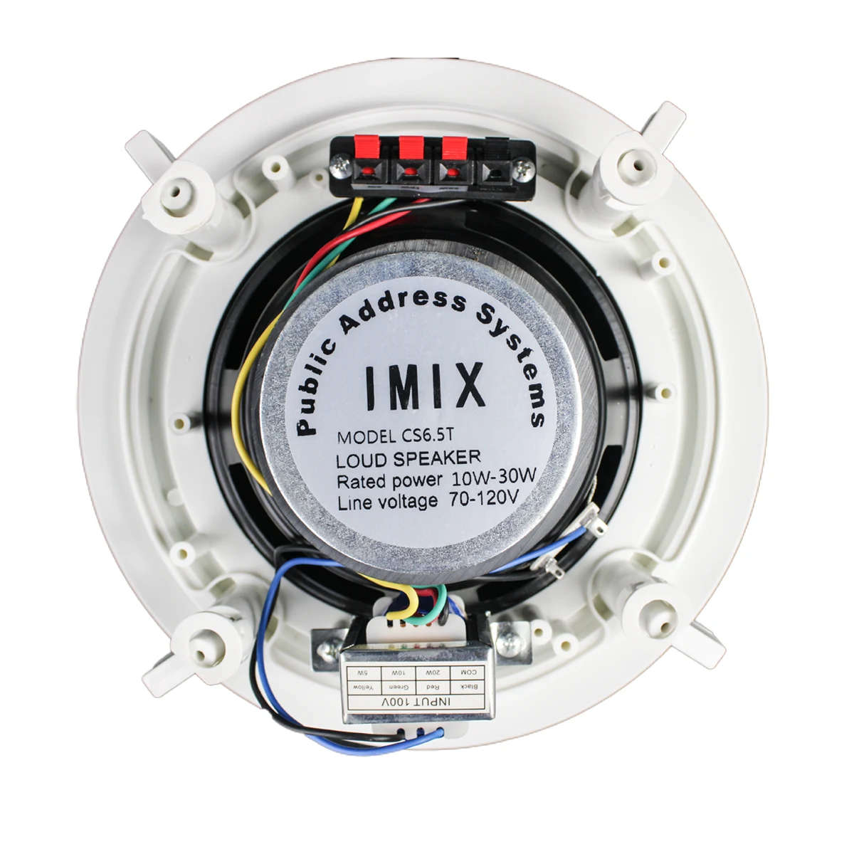 Imix CS6.5T 6.5" 10-30 W Ceiling Speaker