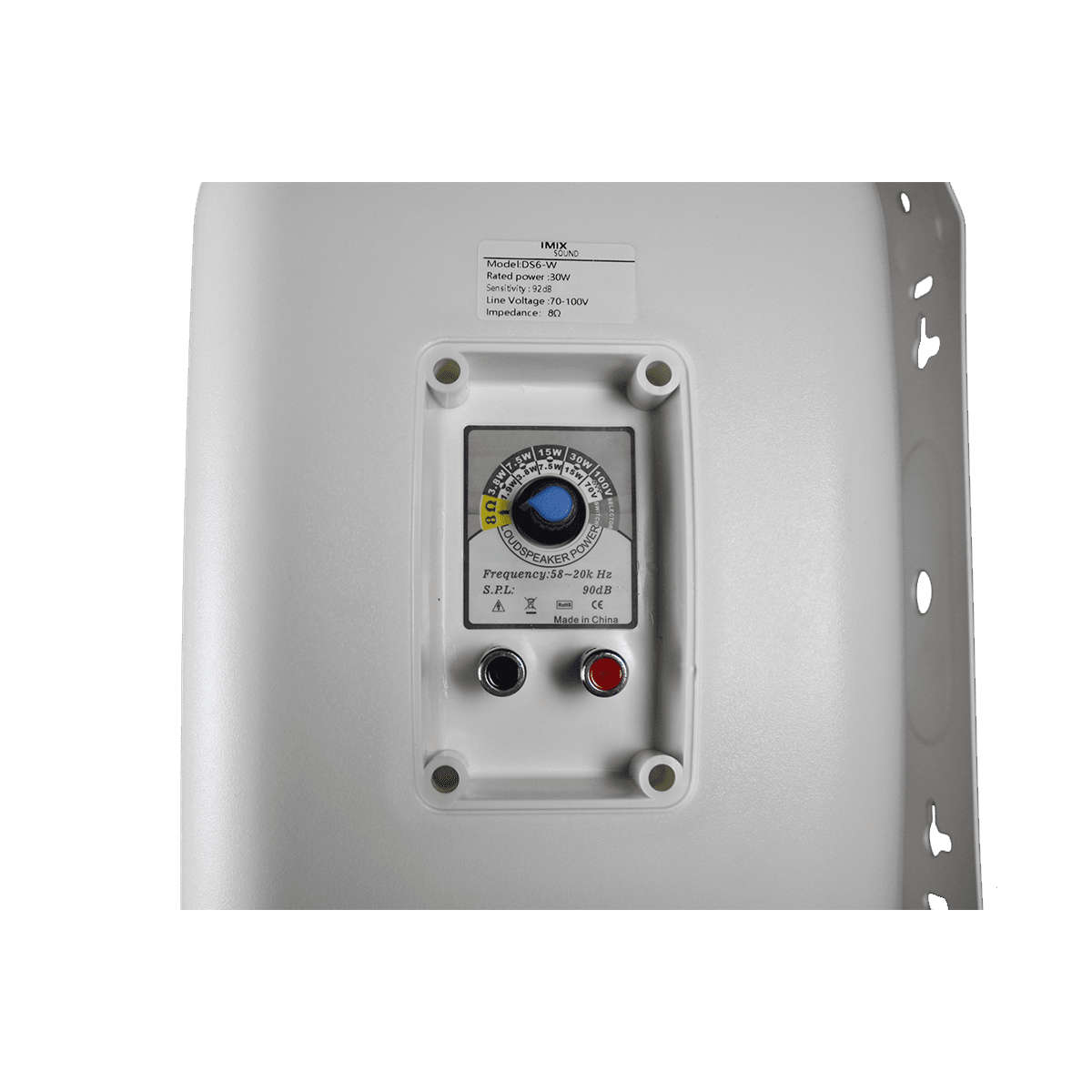 Imix DS6-W Wall-Mount Speaker for PA Systems