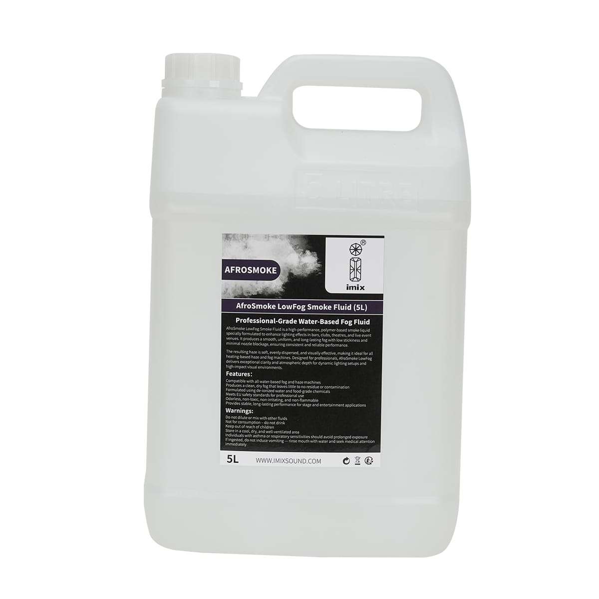 SFAT Afrosmoke Low Fog Smoke Liquid (5L)