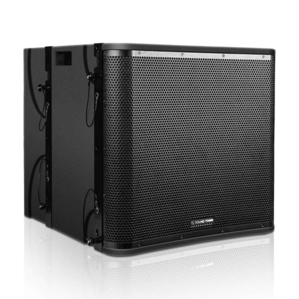 Powerworks ZETHUS Series 18 Powered Line Array Subwoofer Speaker