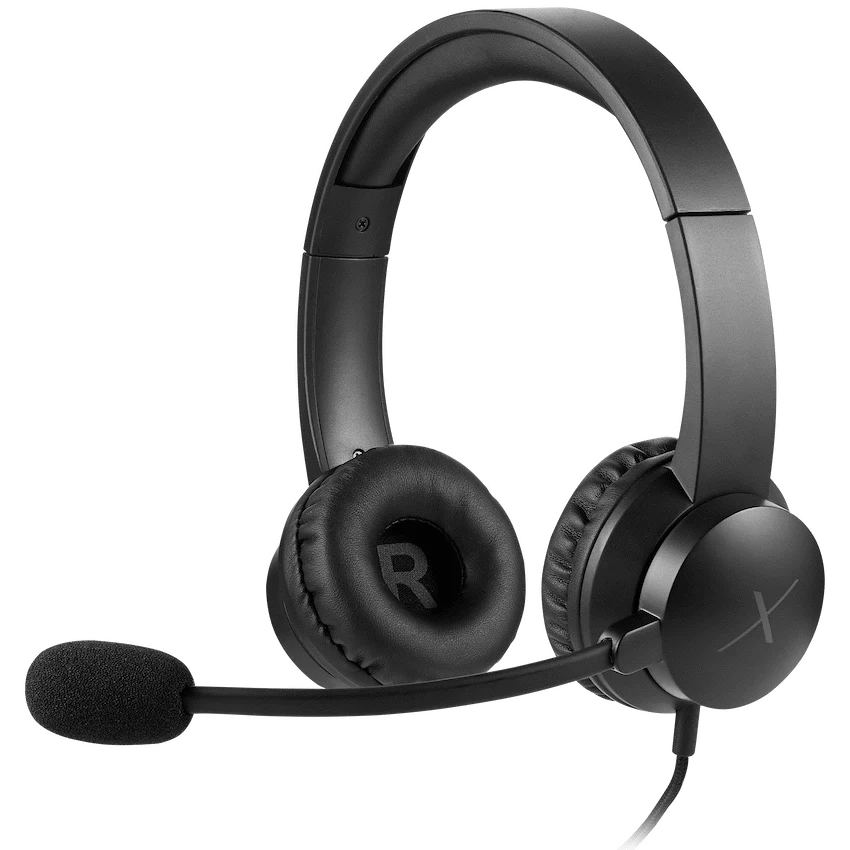 VolkanoX Chat Mk2 Series Wired USB Headset - Graphite