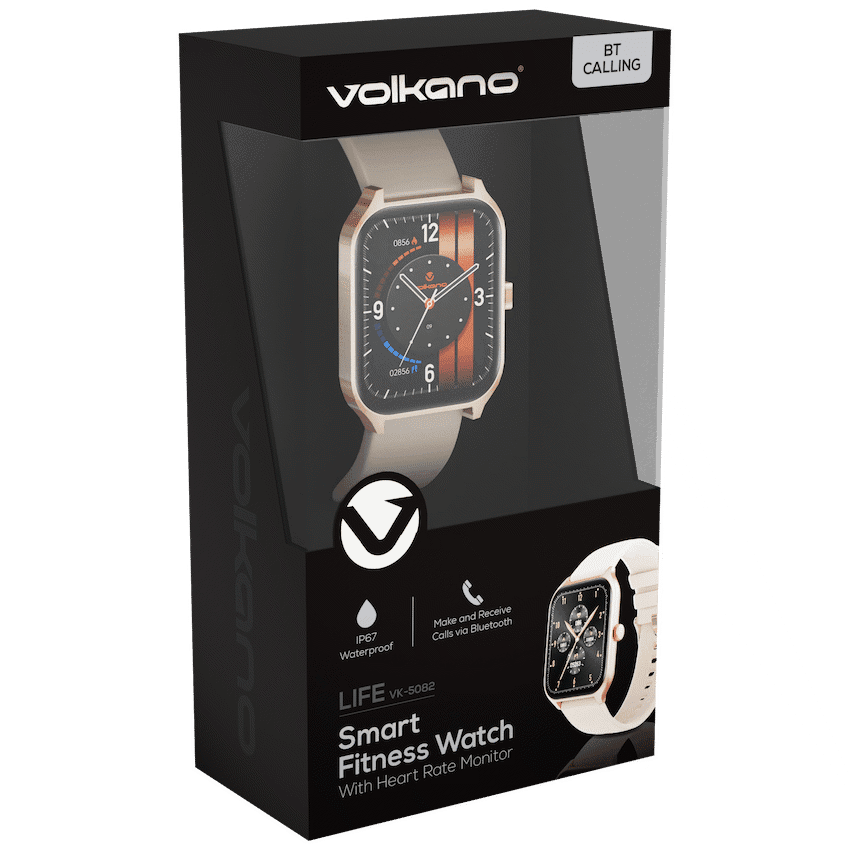 Volkano Life Series Smart Watches - Gold