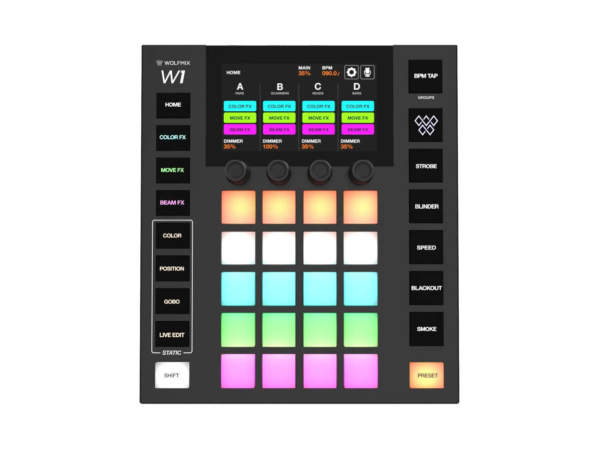 WOLFMIX W1 MK2 LIGHTING CONTROLLER